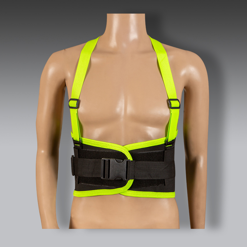 fajas para la seguridad industrial arcos safety faja reflejante verde eg modelo asv4 marca arcos safety