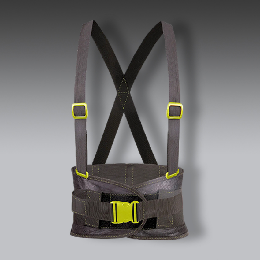 fajas para la seguridad industrial con doble malla reforzada con hebillas de alta visibilidad eeg modelo usf03ex marca urrea