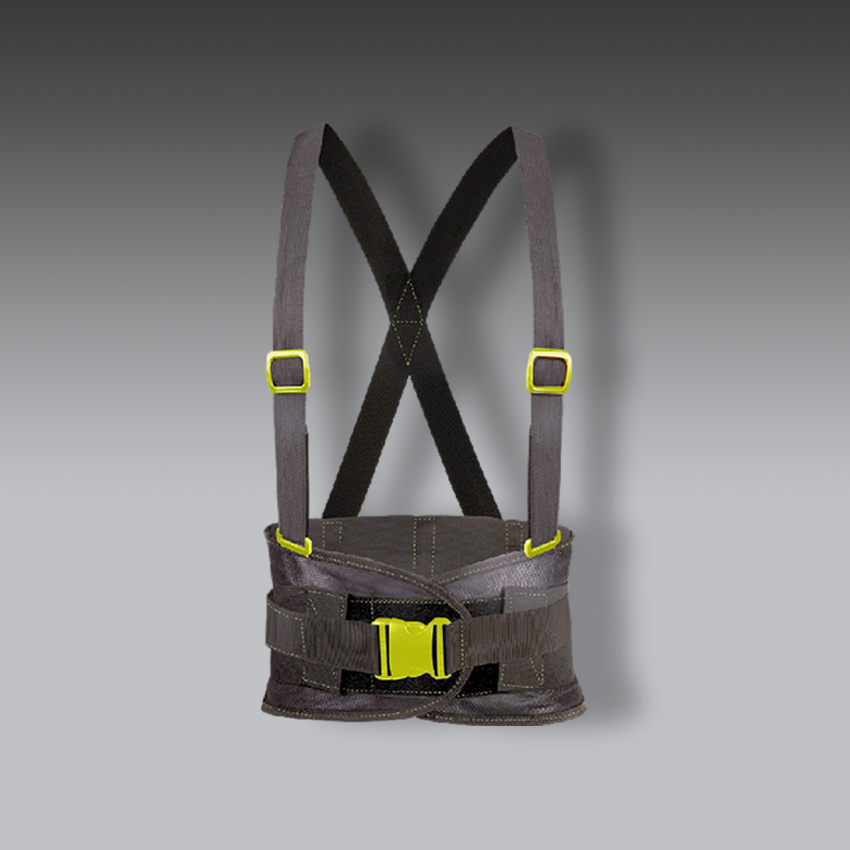 fajas para la seguridad industrial con doble malla reforzada con hebillas de alta visibilidad g modelo usf03g marca urrea