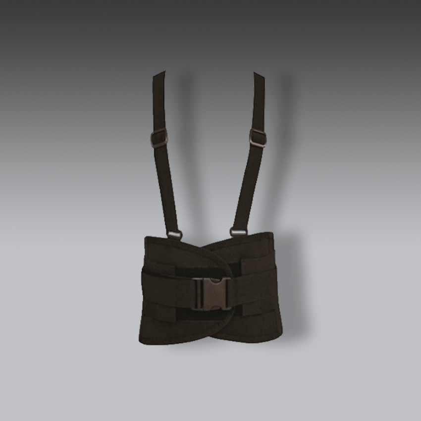 fajas para la seguridad industrial elastica de 8 pulgadas con 3er cinturon modelo epf f80 marca setemat