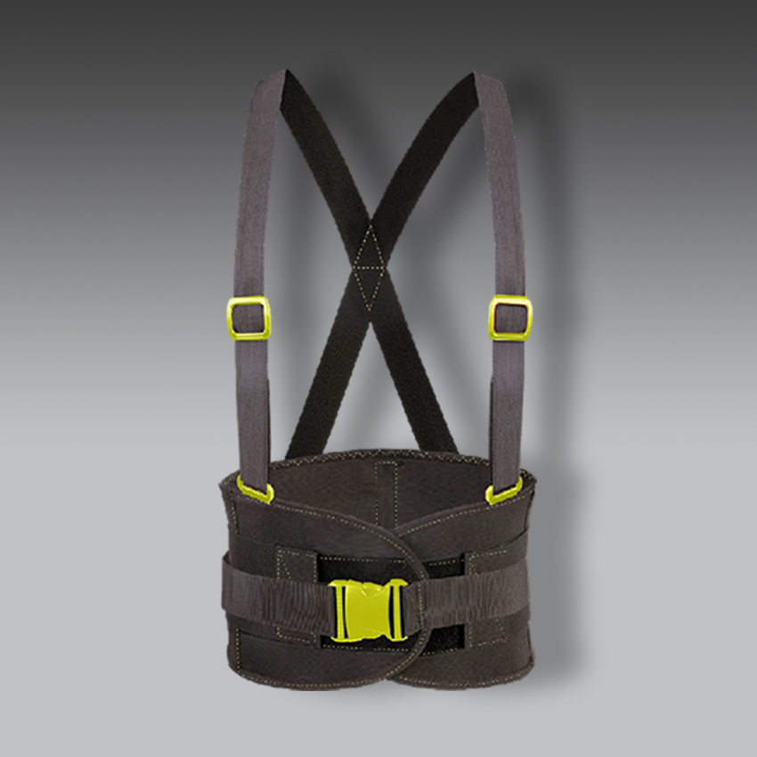 fajas para la seguridad industrial elastica reforzadas con hebillas de alta visibilidad de 3 cinturones eeg modelo usf01ex marca urrea