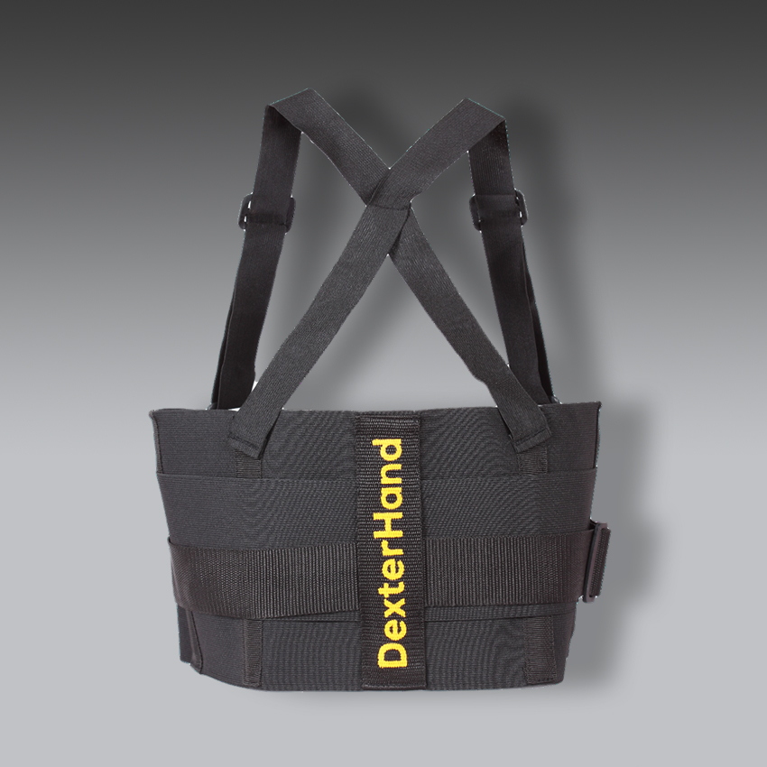fajas para la seguridad industrial sencilla con segundo cinturon modelo dh1 marca dexterhand