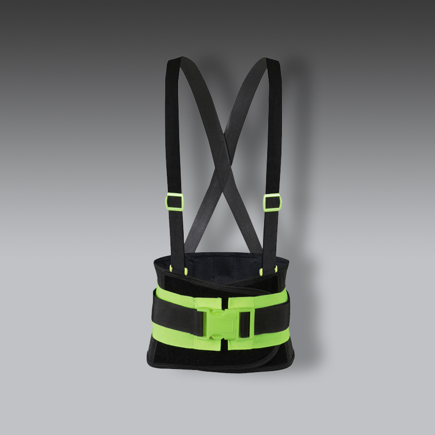 fajas para la seguridad industrial soporte sacrolumbar elastico de amplio ajuste con tercer cinturon modelo jyr 816 3c marca jyrsa