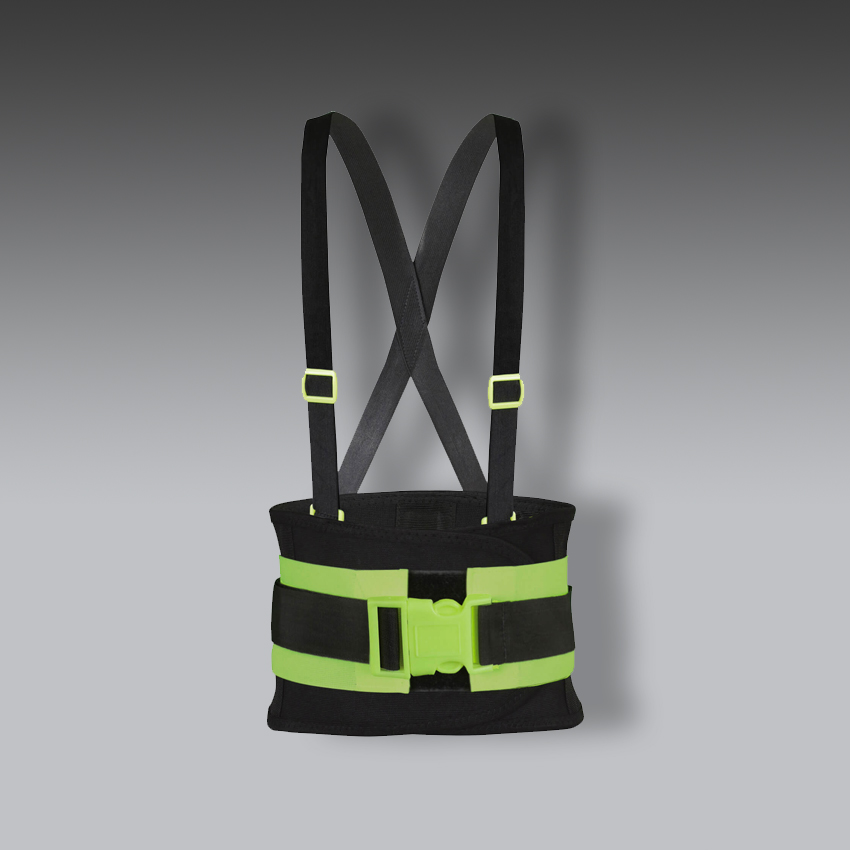fajas para la seguridad industrial soporte sacrolumbar elastico estandar con tercer cinturon modelo jyr 825 3c marca jyrsa