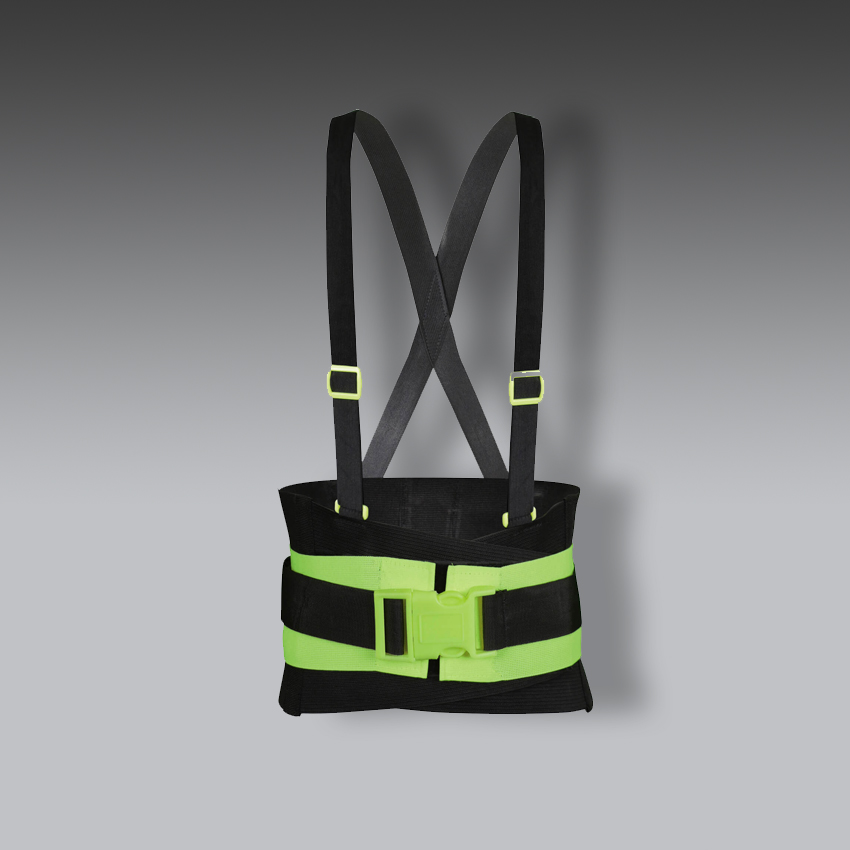 fajas para la seguridad industrial soporte sacrolumbar elastico reforzado libre de bies con tercer cinturon modelo jyr 826 3c marca jyrsa