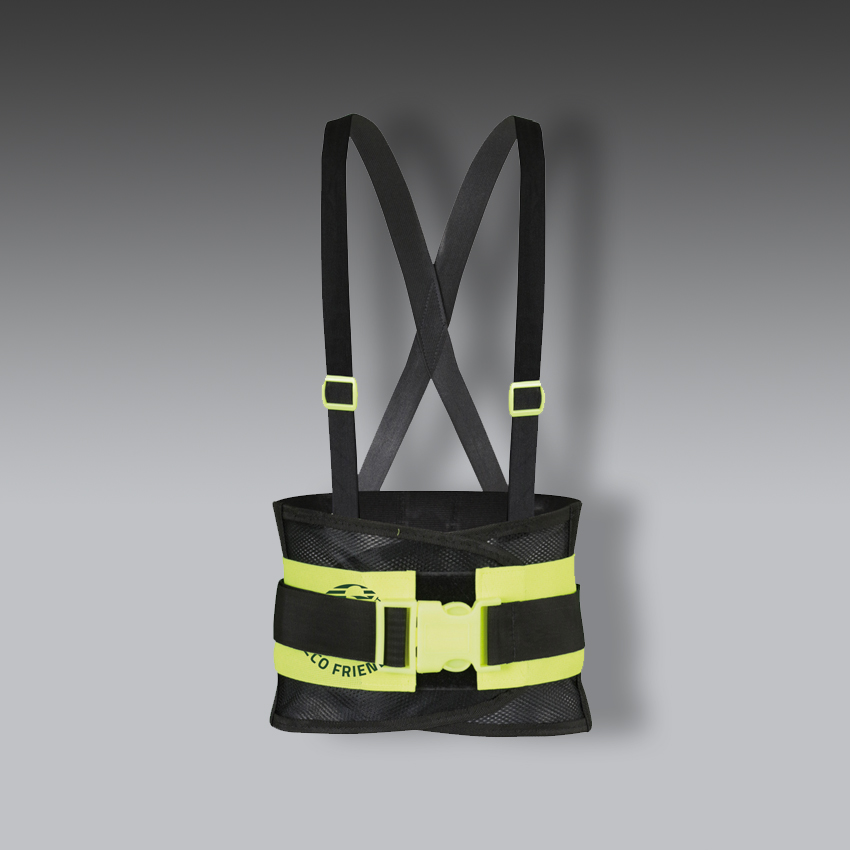 fajas para la seguridad industrial soporte sacrolumbar ventilado modelo eco 8143c marca jyrsa